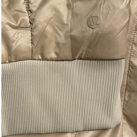 Lululemon 12 Non-Stop Bomber Jacket | Reversible Tan, Champagne Bronze, Sold Out - Picture 6 of 10
